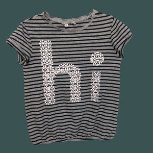 GAP Kids, Tops, Blue/Gray, Age 8-10, Youth